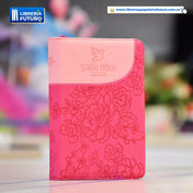 Biblia grande SBC rosada