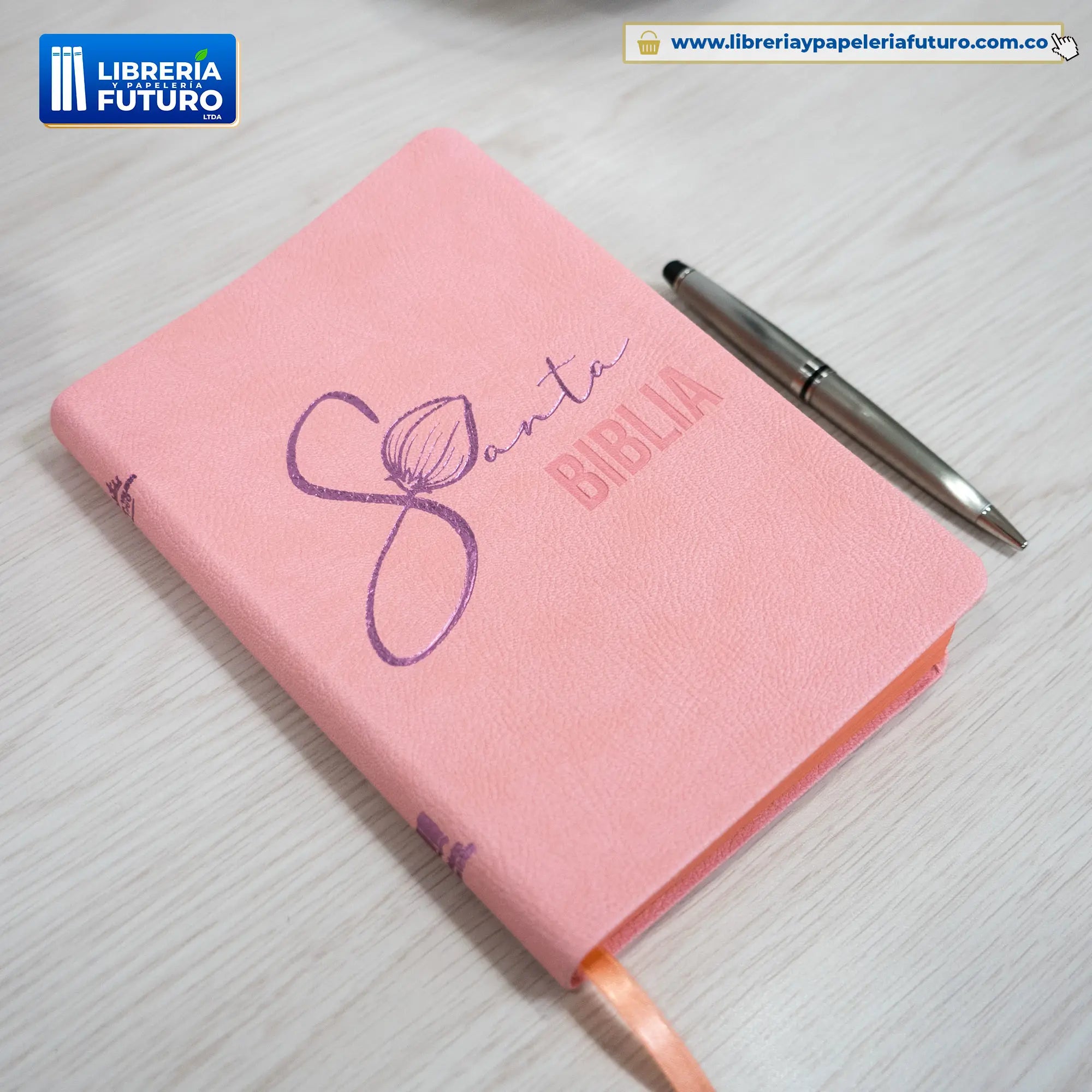 Biblia liviana rosada