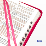 Biblia grande SBC rosada