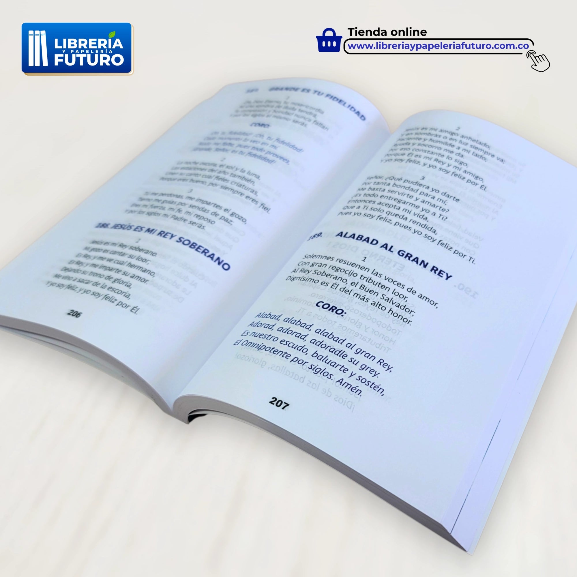 Himnario Grande Tapa Blanda IDMJI (Español)