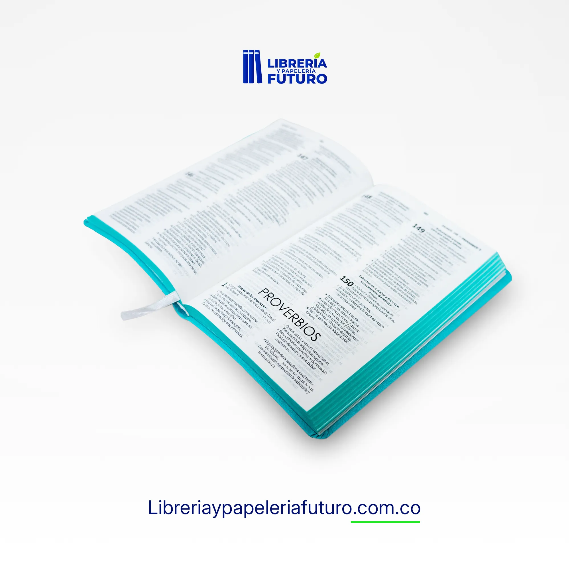 Biblia liviana verde menta