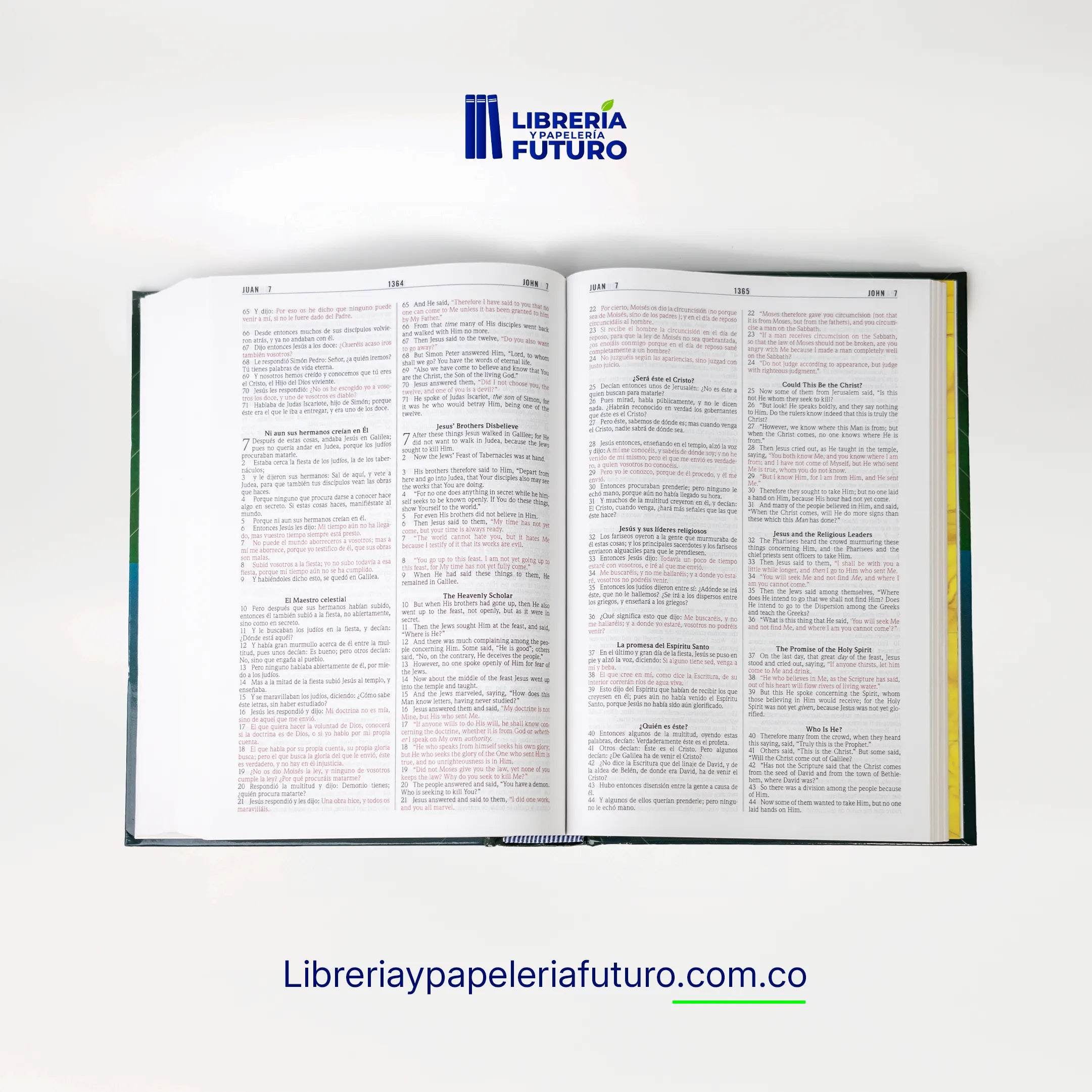 Biblia bilingüe new King James, español e inglés