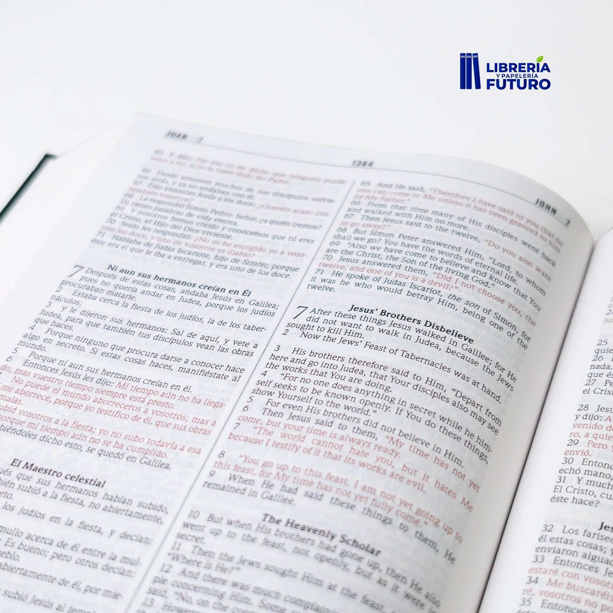 📚 Biblia bilingüe New King James, español e inglés 🇪🇺