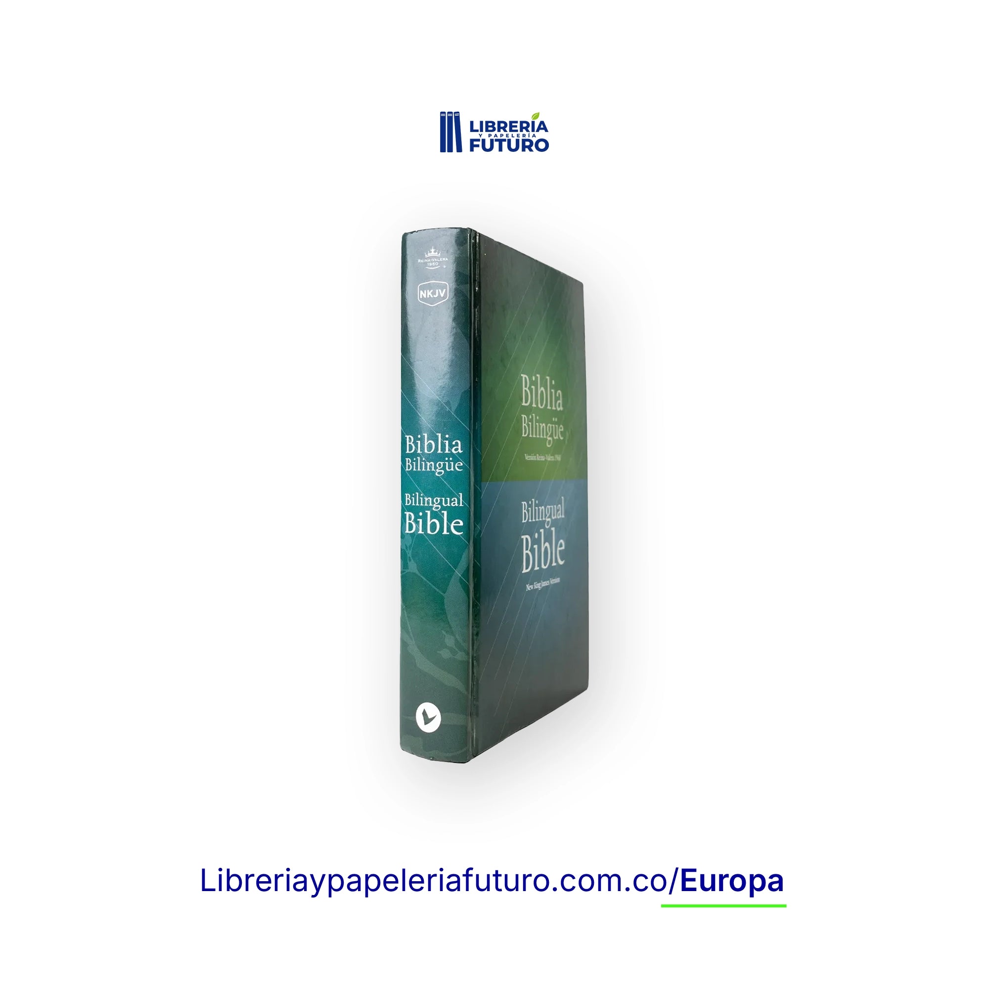 📚 Biblia bilingüe New King James, español e inglés 🇪🇺