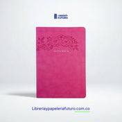 Biblia gigante fucsia floral