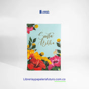 Biblia apuntes artística floral