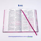 📚 Biblia mediana fucsia primavera 🇪🇺