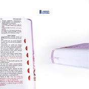 Biblia mediana lila almendros