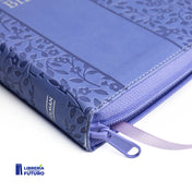 Biblia mediana Holman lavanda