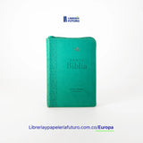 📚Biblia pequeña turquesa rombos 🇪🇺