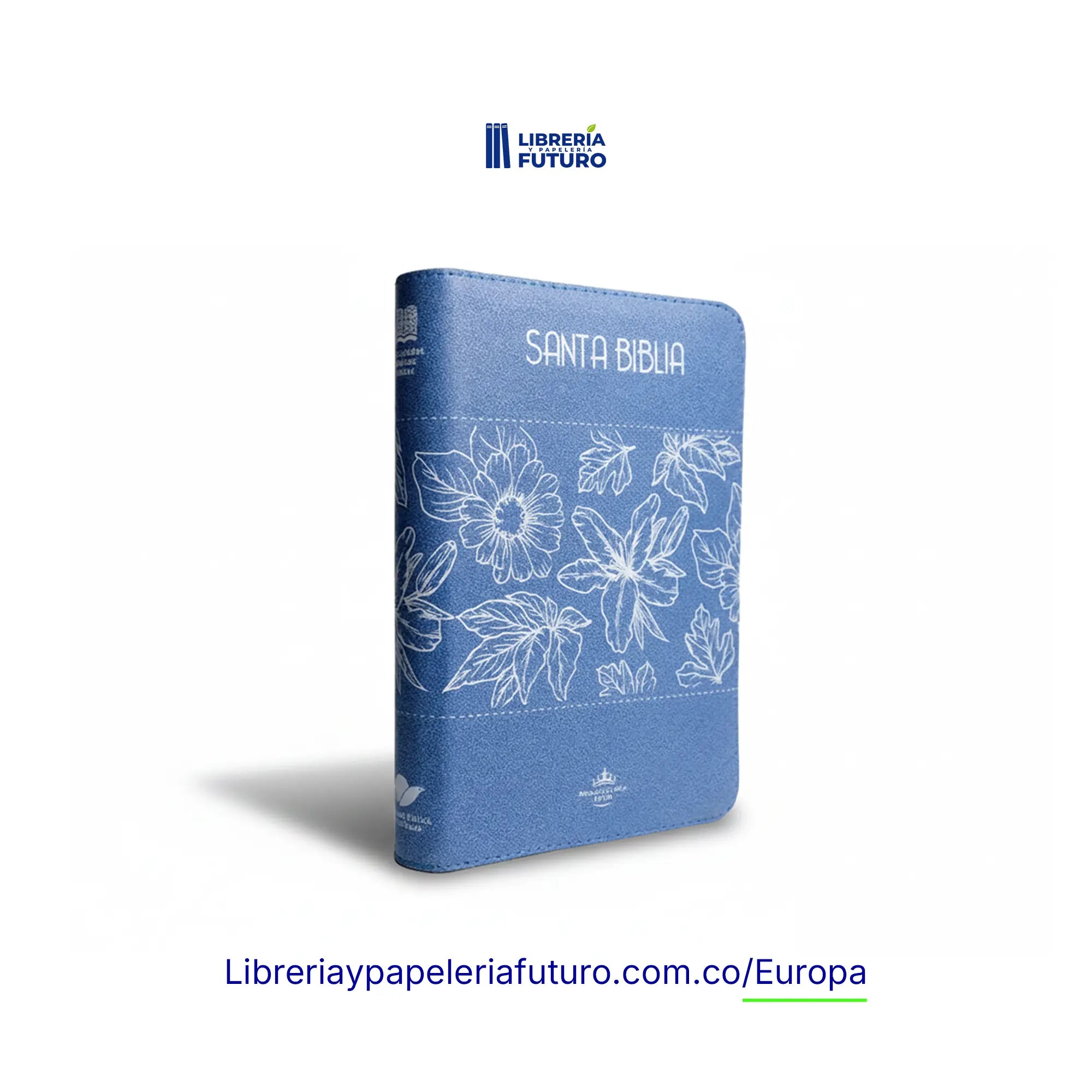 📚 Biblia versión exclusiva mediana azul 🇪🇺
