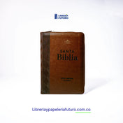 Biblia pequeña café rombos
