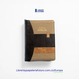 📚 Biblia mediana tricolor cafe 🇪🇺