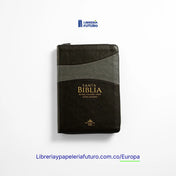 📚 Biblia mediana duotono negro 🇪🇺