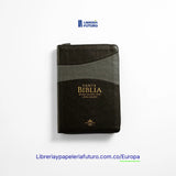 📚 Biblia mediana duotono negro 🇪🇺
