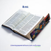 📚 Biblia mediana multicolor broche y asa 🇪🇺