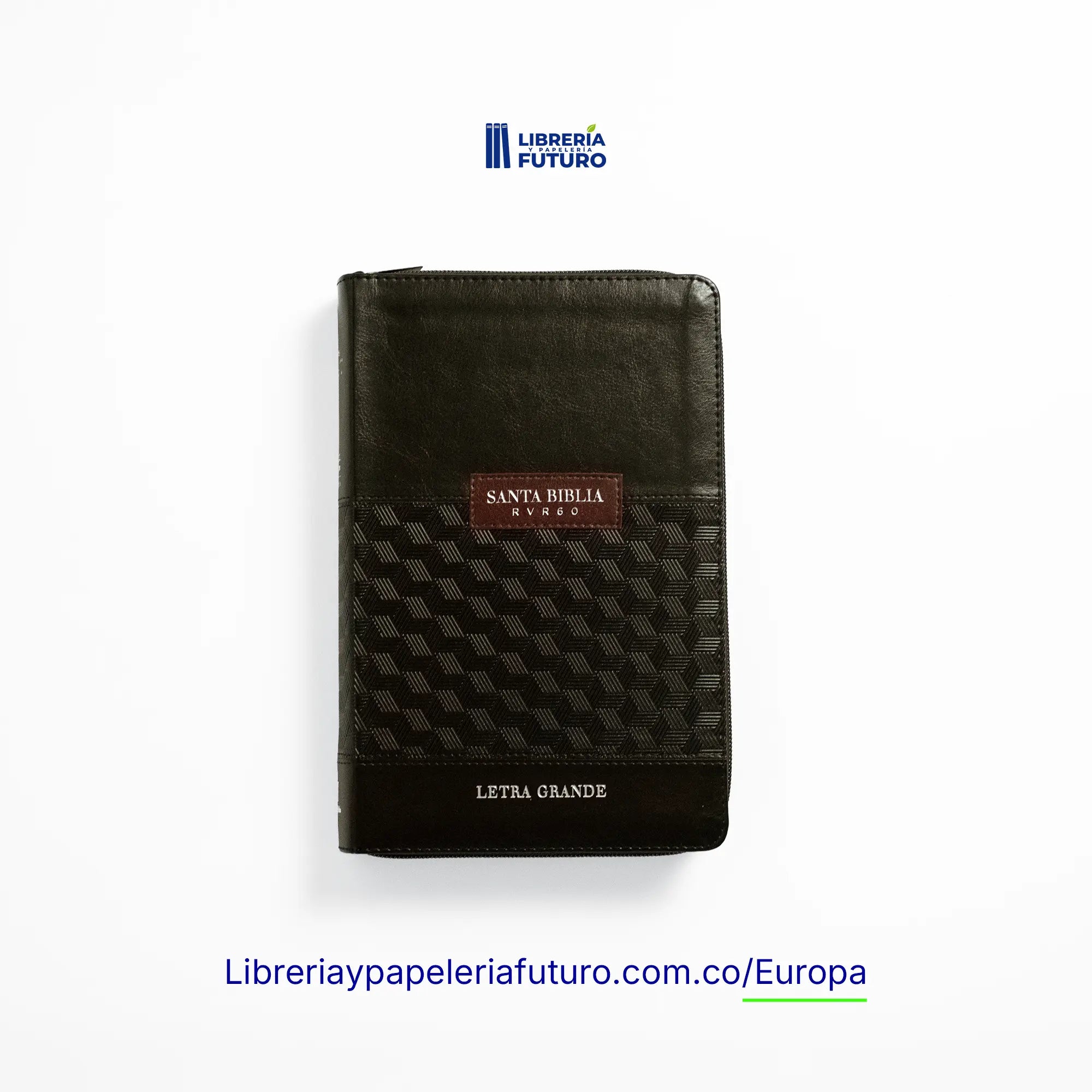 📚 Biblia mediana duotono negra 🇪🇺