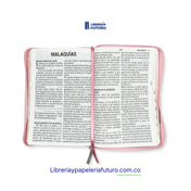 Biblia gigante rosa marron