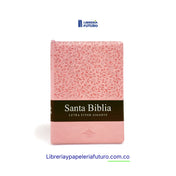 Biblia gigante rosa marron