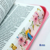 📚 Biblia pequeña rosa primavera 🇪🇺
