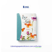 📚 Biblia pequeña turquesa mariposa 🇪🇺