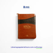 📚 Biblia mediana duotono marrón 🇪🇺