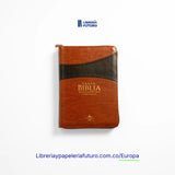 📚 Biblia mediana duotono marrón 🇪🇺