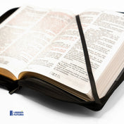Biblia mediana duotono negro