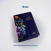 Biblia pequeña morada primavera