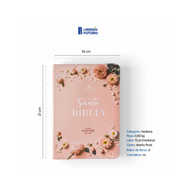 Biblia mediana rosa primavera