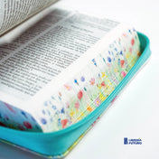 📚 Biblia pequeña turquesa primavera 🇪🇺