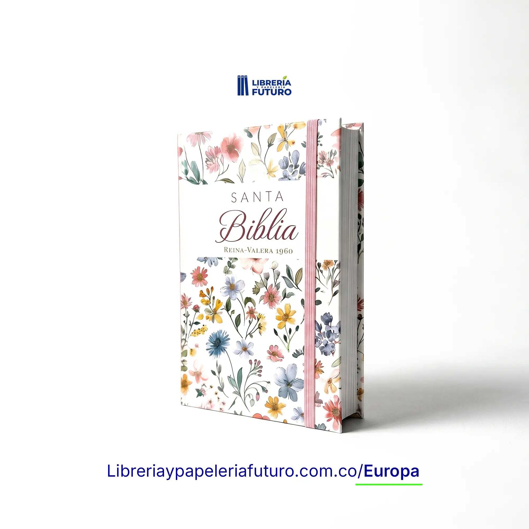 📚 Biblia mediana blanca primavera 🇪🇺