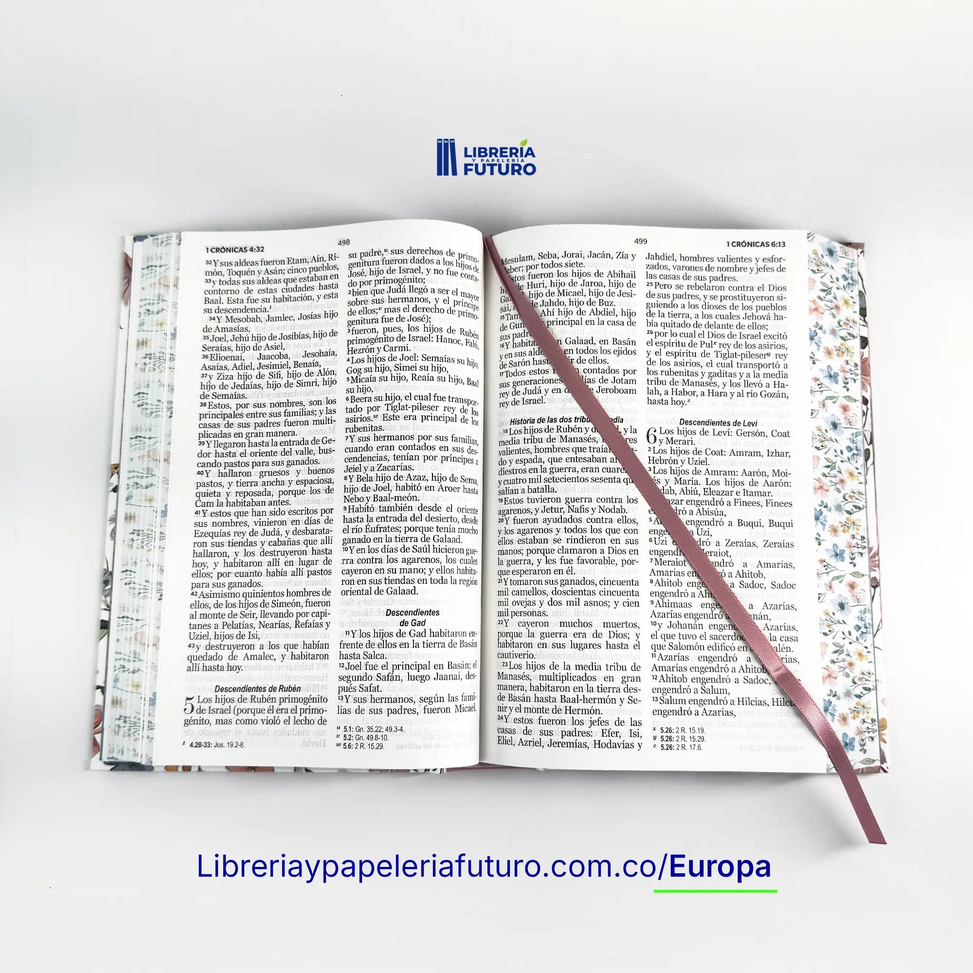 📚 Biblia mediana blanca primavera 🇪🇺