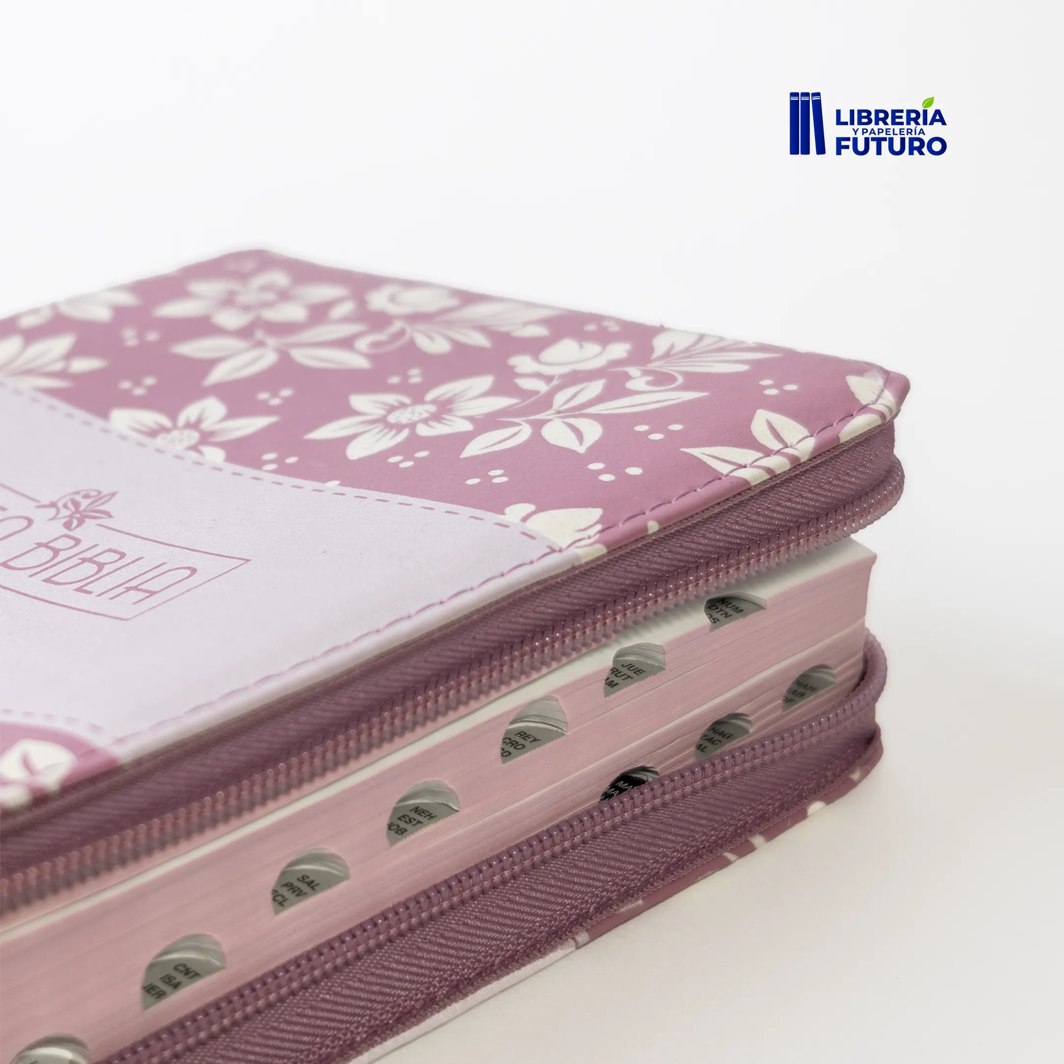 Biblia mediana SBC rosada