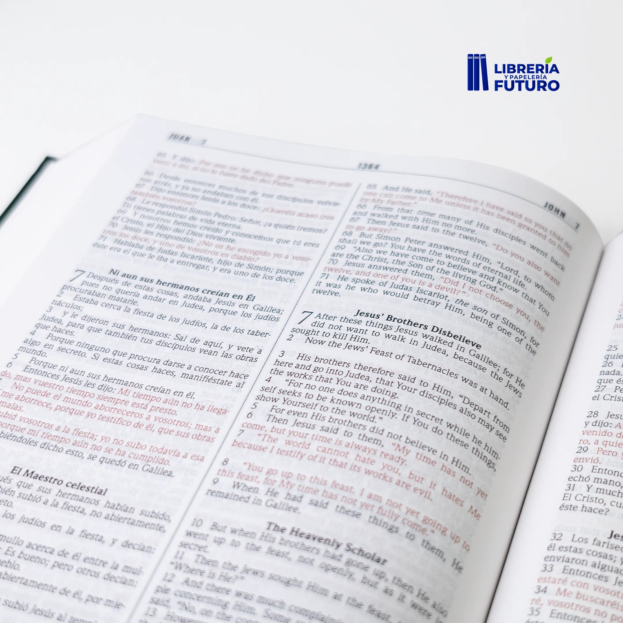 Biblia bilingüe new King James, español e inglés