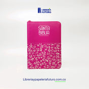 Biblia mediana SBC fucsia