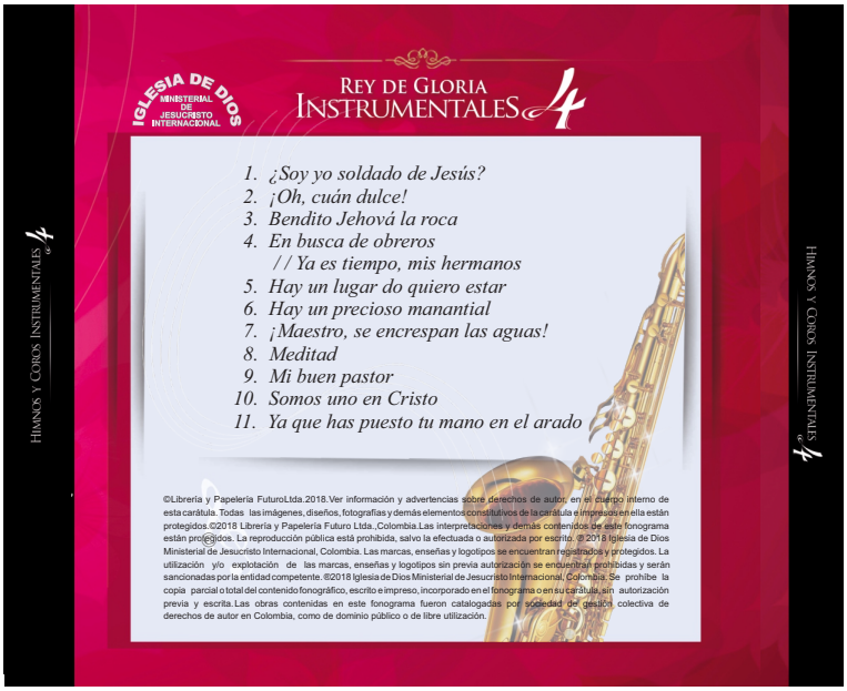 CD INSTRUMENTAL N°4