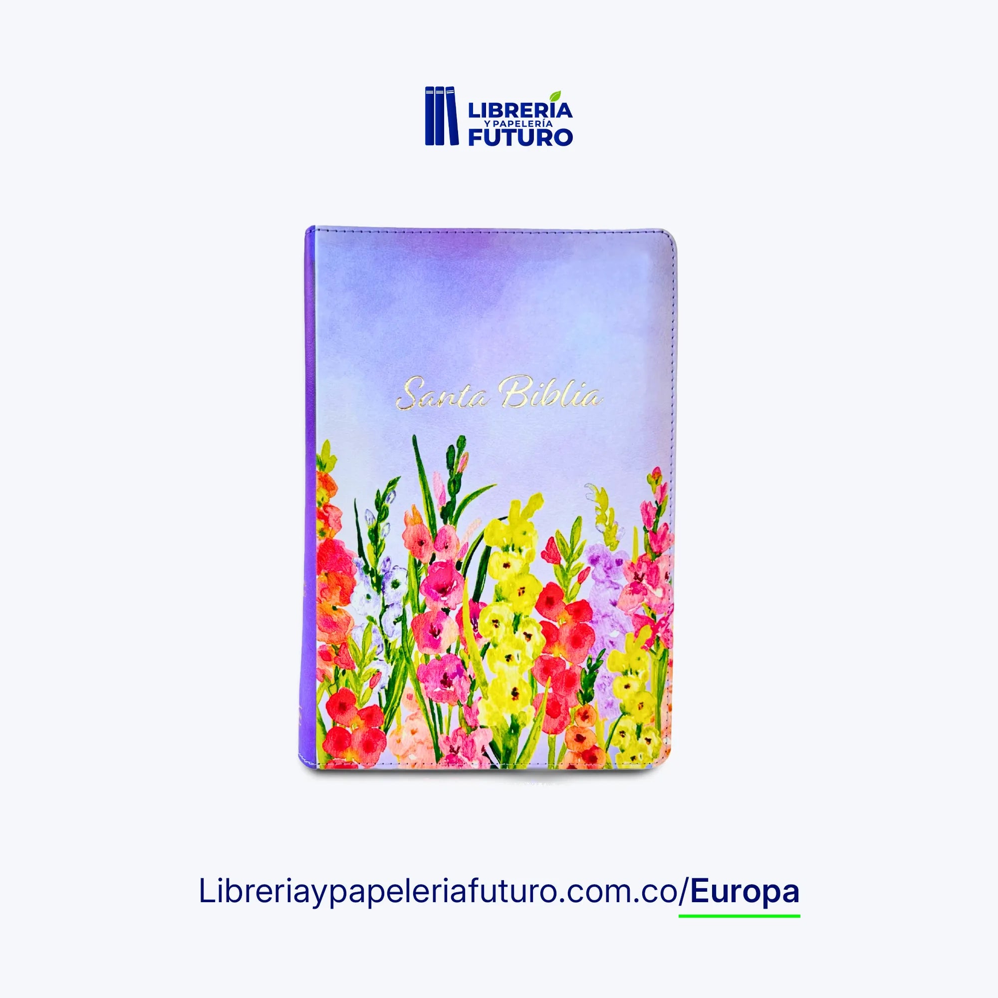 📚Biblia mediana lavanda perla 🇪🇺