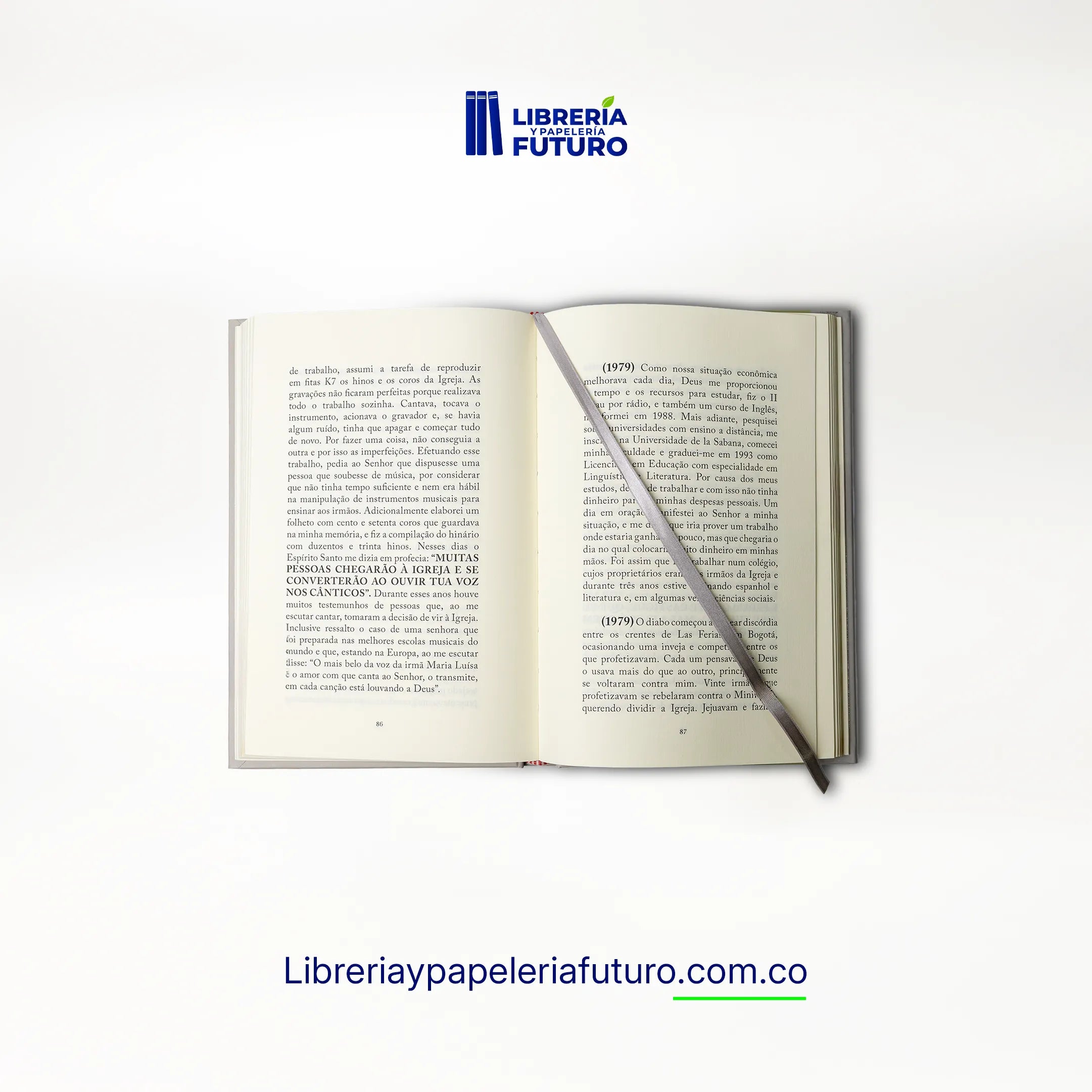 Livro Vivências (edição portuguesa)