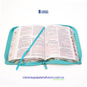 Biblia turquesa primavera