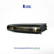 Biblia negra, en tamaño y letra pequeña con cremallera e índice (versión de lujo)