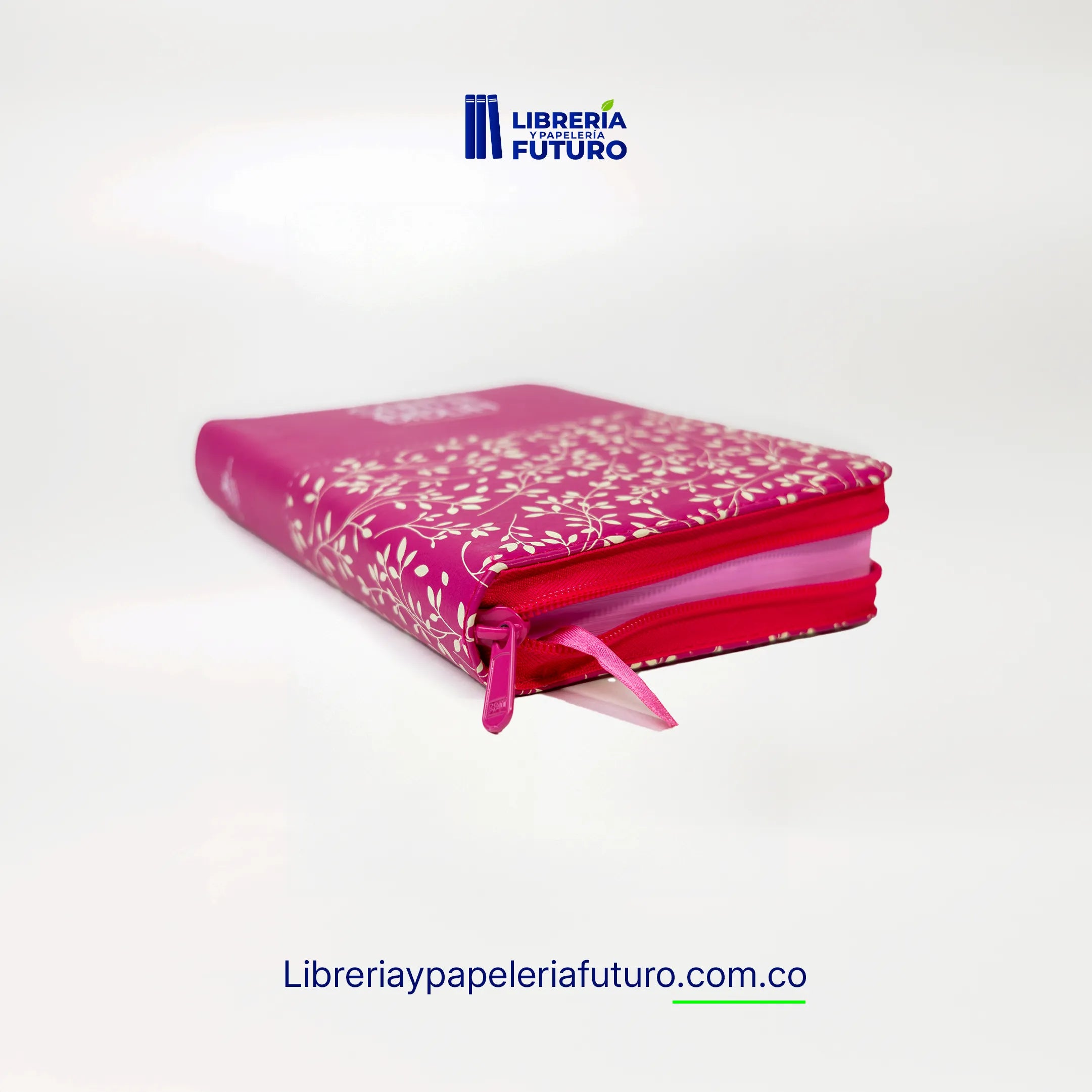 Biblia mediana SBC fucsia