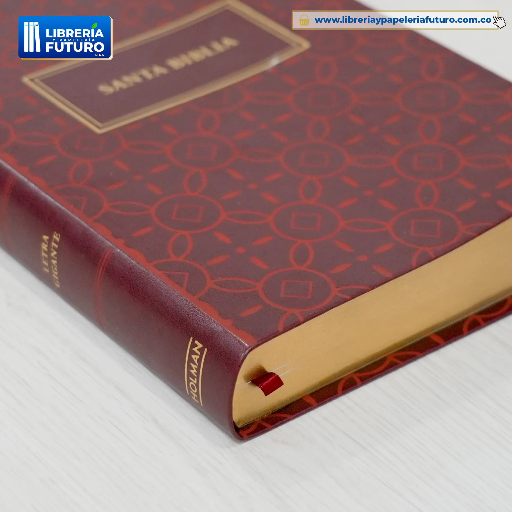 Biblia terracota, tamaño y letra grande