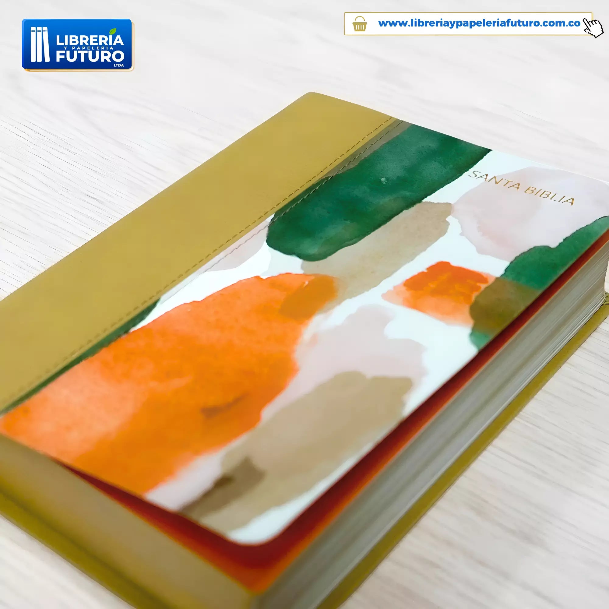 Biblia multicolor tamaño y letra mediana