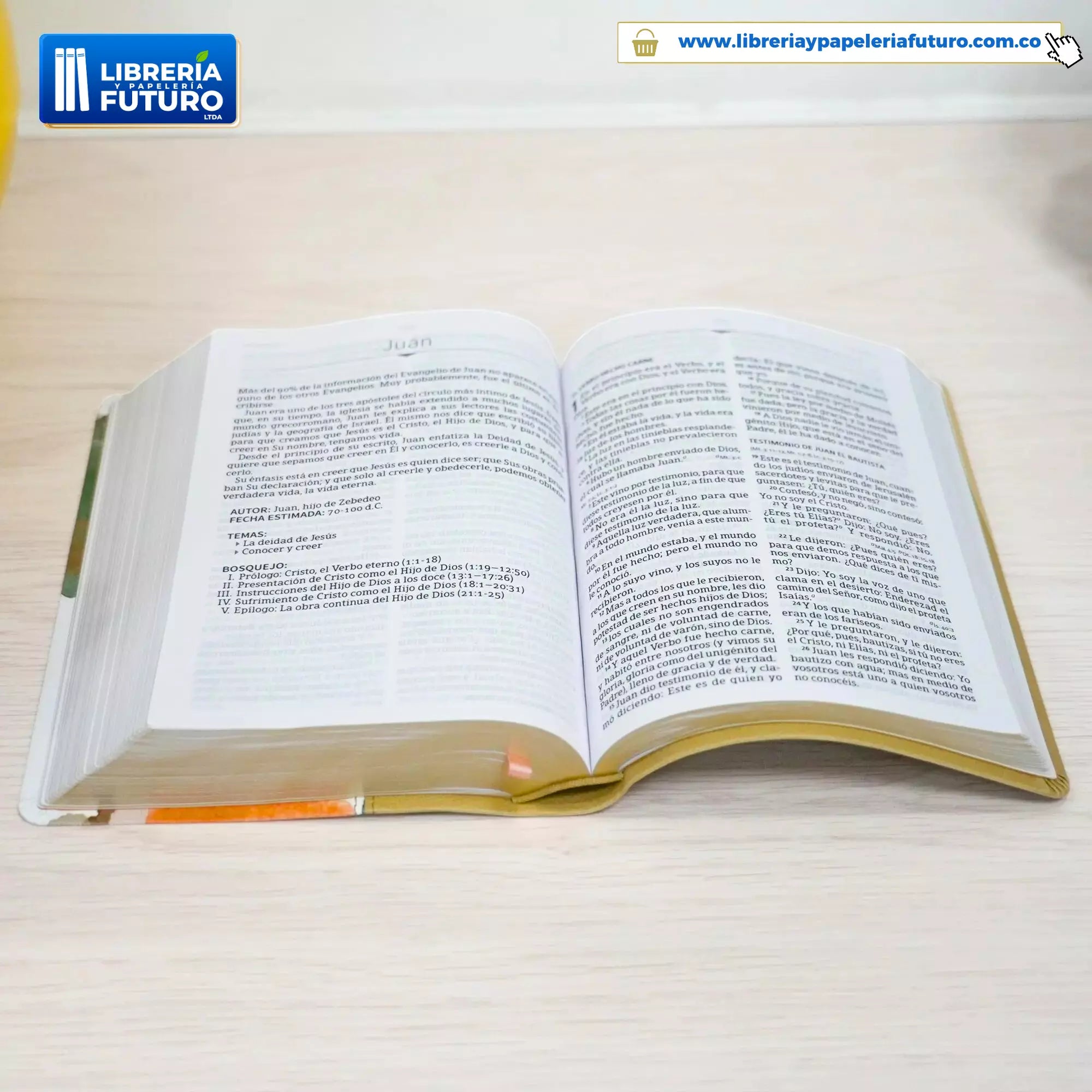 Biblia multicolor tamaño y letra mediana