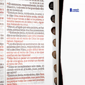Biblia grande vinotinto con indice