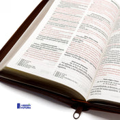 Biblia cafe caoba mediana