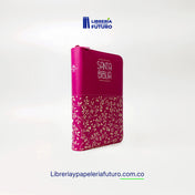 Biblia mediana SBC fucsia