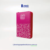 Biblia mediana SBC fucsia