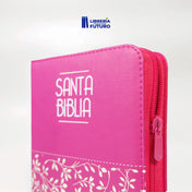 Biblia mediana SBC fucsia